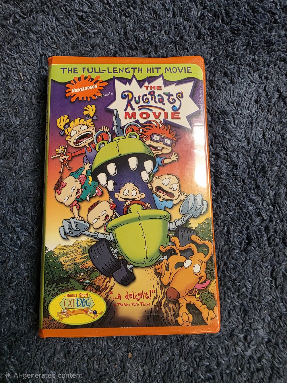 1999 VHS copy of The Rugrats Movie